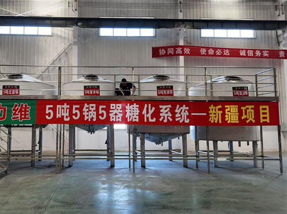 隆回精酿啤酒设备厂—5吨精酿啤酒设备—新疆项目